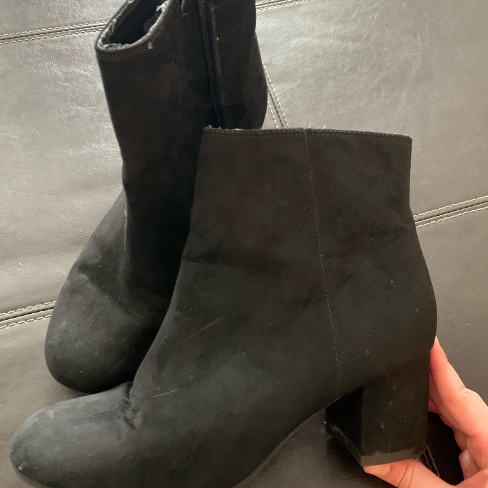 Black booties